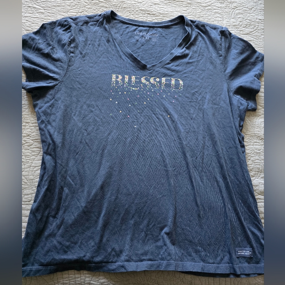 Life Is Good XXL "Blessed" Top